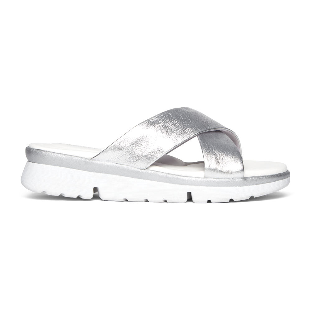Rockport Sandaler Dam Silver - R-Evolution - VCXWA1809